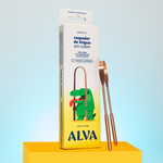 Raspador de Língua de Cobre Infantil Alva thumbnail