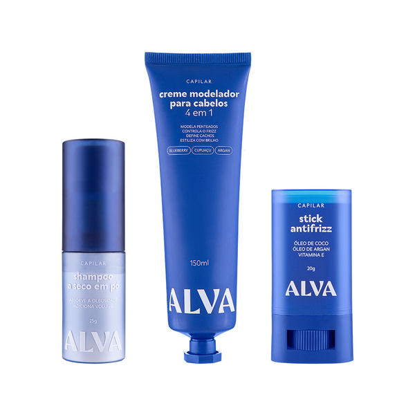 Kit Completo Linha Styling Alva
