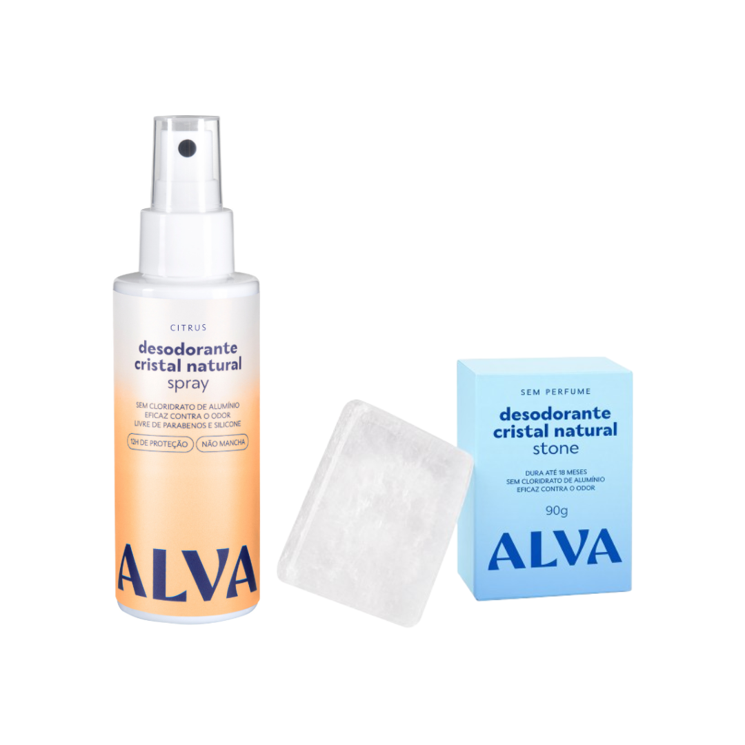 🎁 Kit Transição para Desodorante Natural Stone - Citrus (50% off)