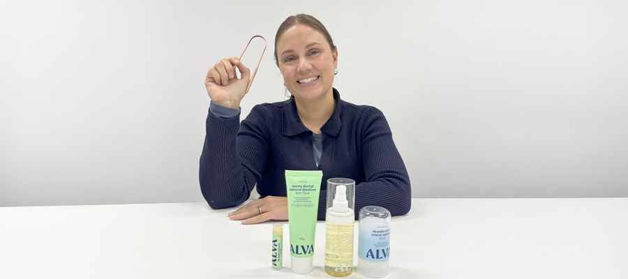 Descobrimos os produtos Alva favoritos da nossa CEO