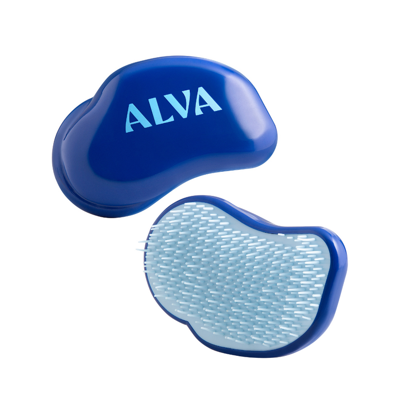 Escova Capilar Azul Alva