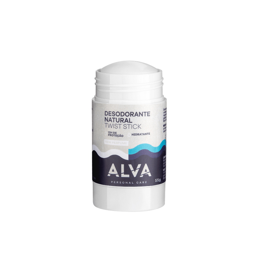 Desodorante em Barra Sem Perfume Vegano 55g Alva
