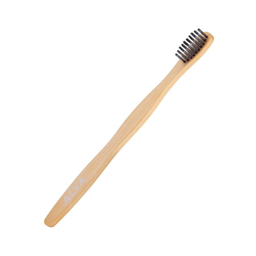 Escova de Dentes Bamboo Adulto Cerdas Super Finas Alva