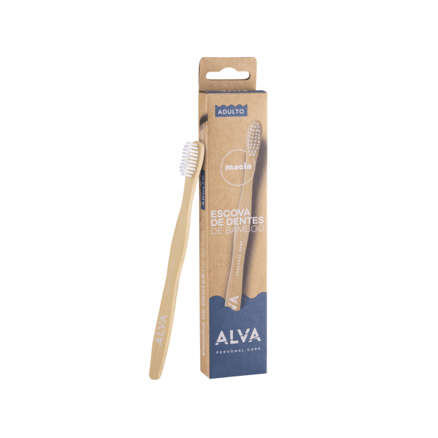 Escova de Dentes Bamboo Adulto Alva