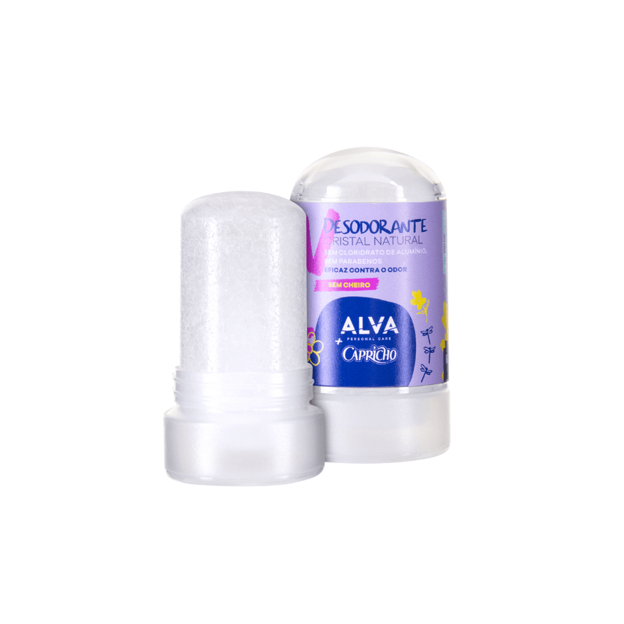 Desodorante Cristal 60g Alva + Capricho