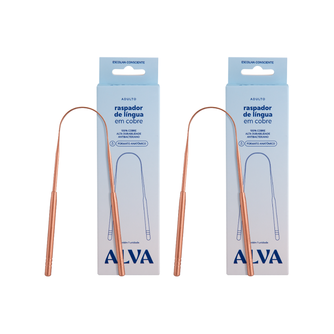 🎁 Kit Duo Raspador de Língua (50% off)