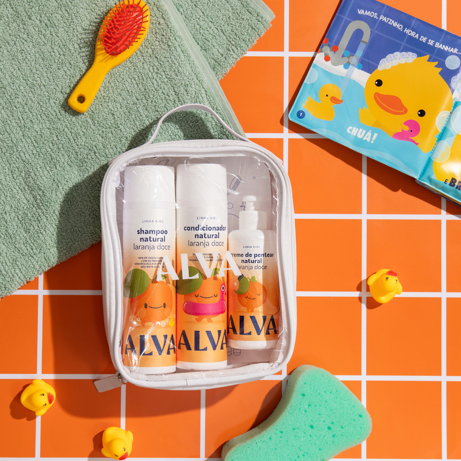 Kit Capilar Kids Laranja Doce Alva Personal Care