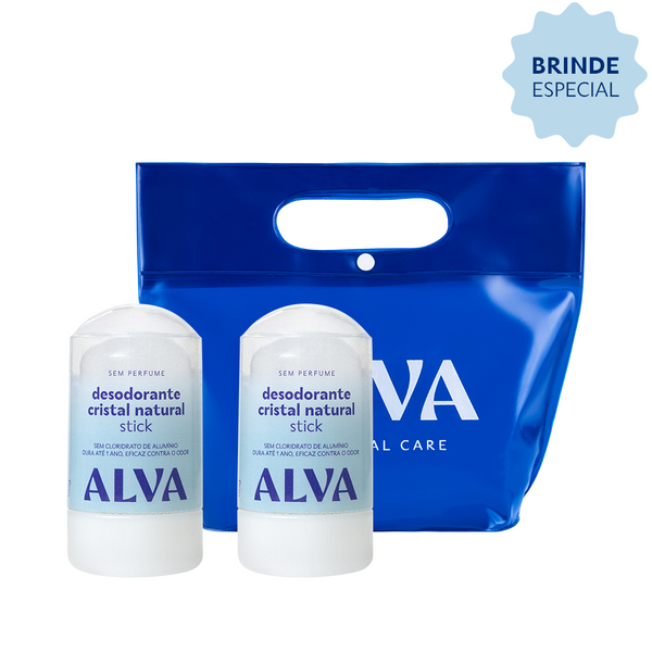 Kit Duplinha - 2 Desodorantes Cristal Alva