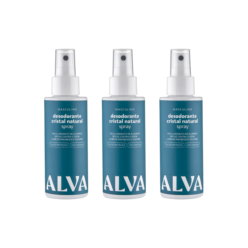 Leve Mais Pague Menos: Desodorante Spray Masculino (Sândalo e Cedro)