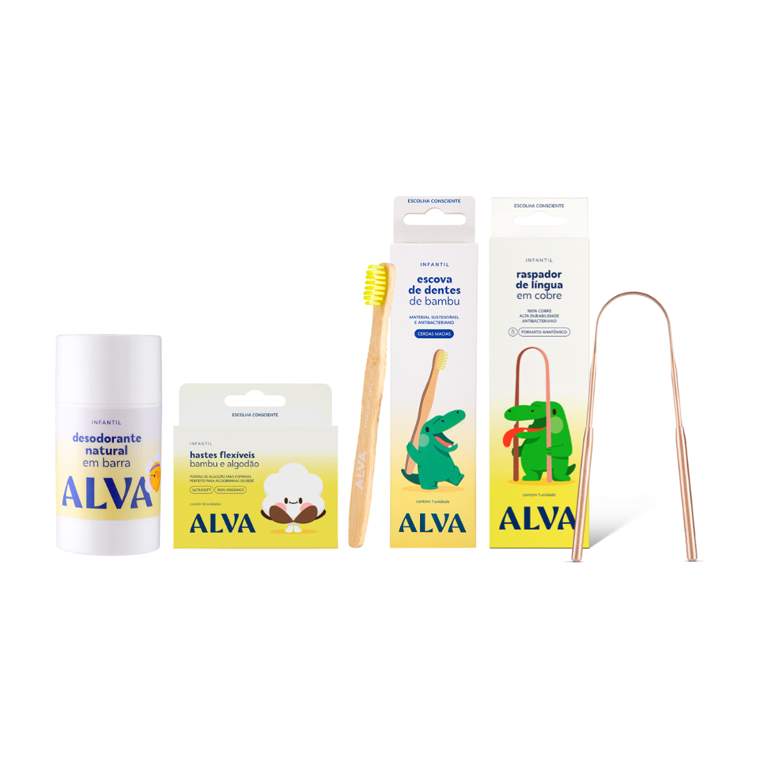 🎁 Kit Essenciais Kids - Dia a Dia (50% off)