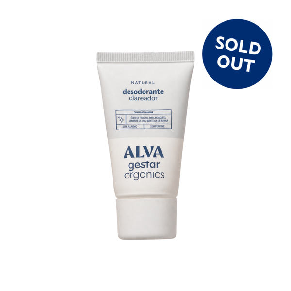 Desodorante Clareador Alva + GestarOrganics 55g