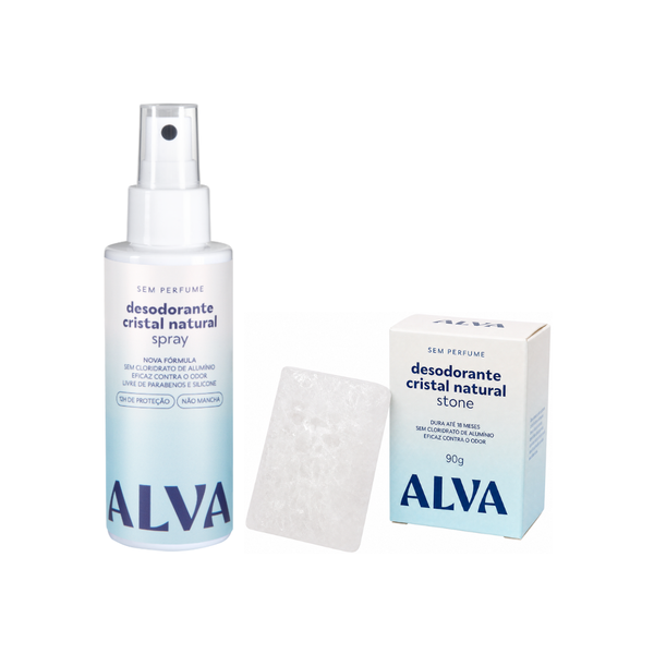 Kit Transição para Desodorante Natural Stone - Sem Perfume