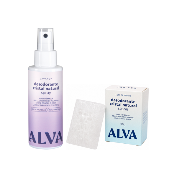Kit Transição para Desodorante Natural Stone - Lavanda