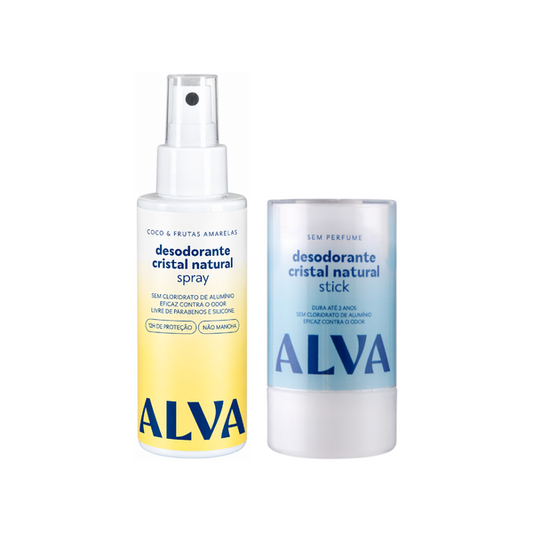 Kit Transição para Desodorante Natural - Coco & Frutas Amarelas