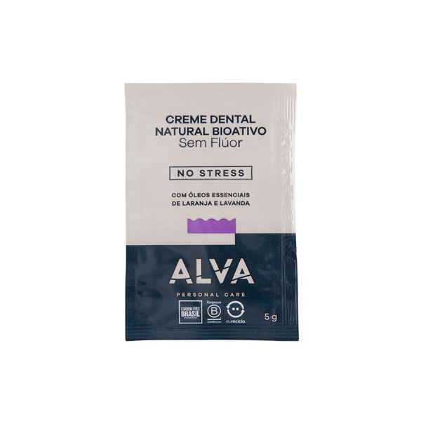 🎁 Sachê Creme Dental No Stress - Lavanda e Laranja 5g Alva (100% off)