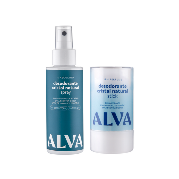 🎁 Kit Transição para Desodorante Natural - Masculino (Sândalo e Cedro) (50% off)