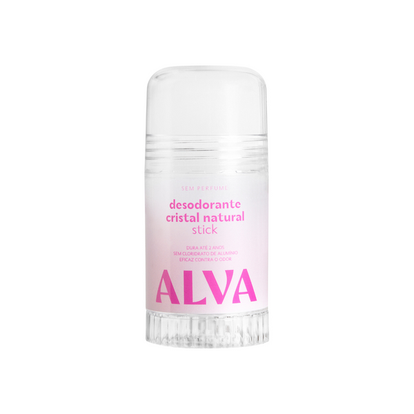 Desodorante Cristal Twist Outubro Rosa Vegano 120g Alva