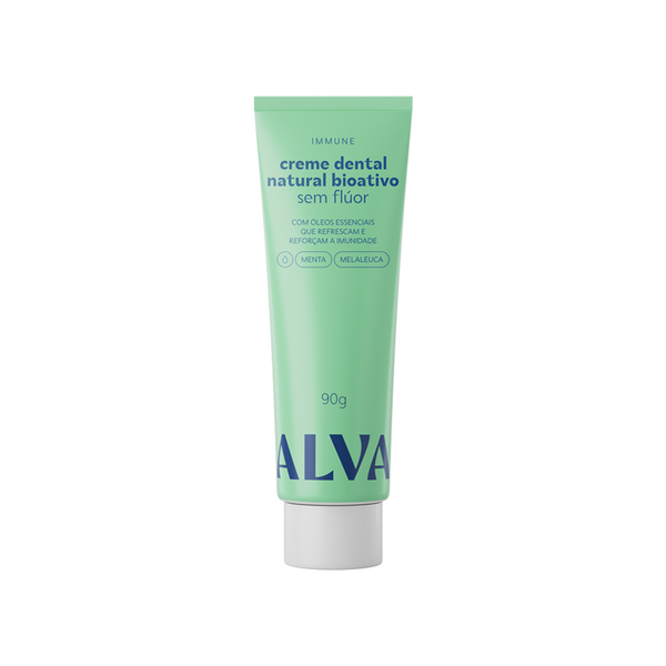 Pasta de Dente Immune - Menta e Melaleuca Vegano Alva 90g