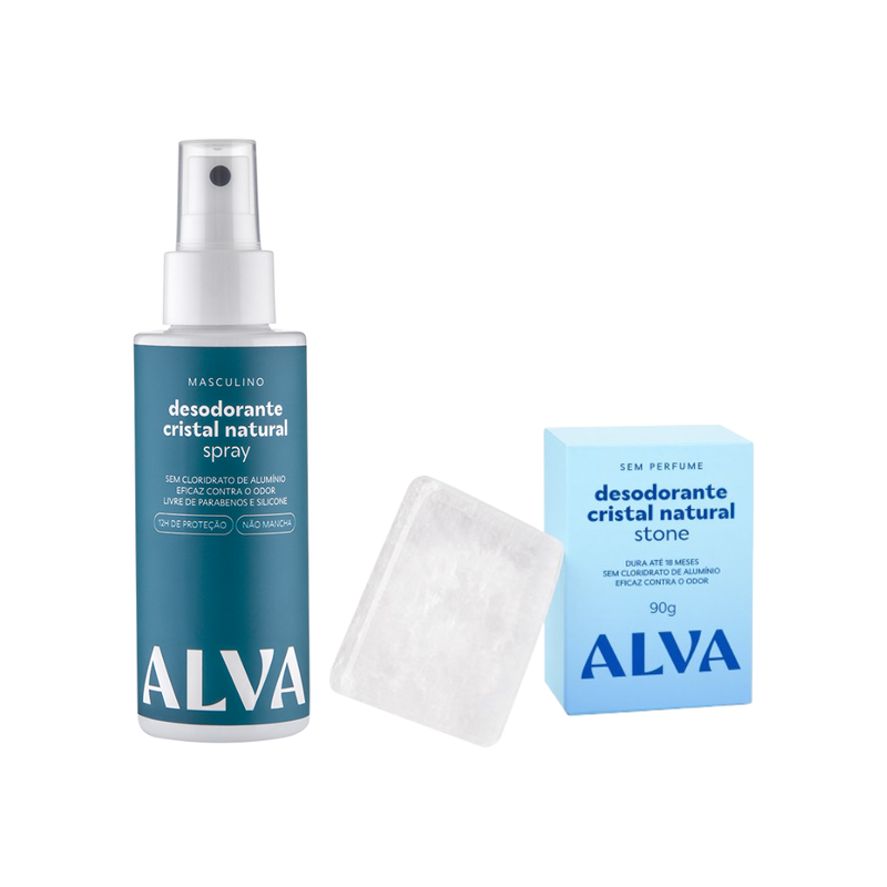 Kit Transição para Desodorante Natural Stone - Masculino