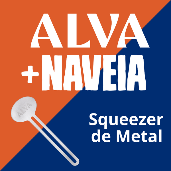 🎁 Squeezer de Metal Alva+Naveia (100% off)