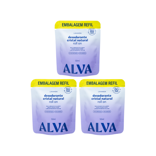 🎁 Leve Mais Pague Menos: Refil Roll on Lavanda (50% off)