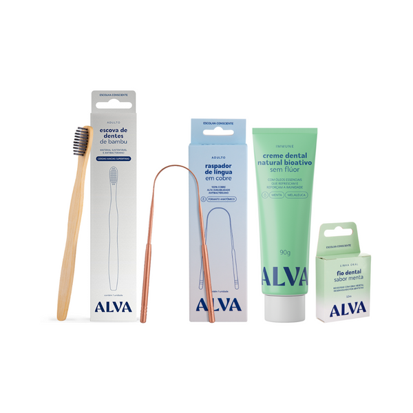 🎁 Kit Limpeza Bucal - Cuidado Completo (100% off)