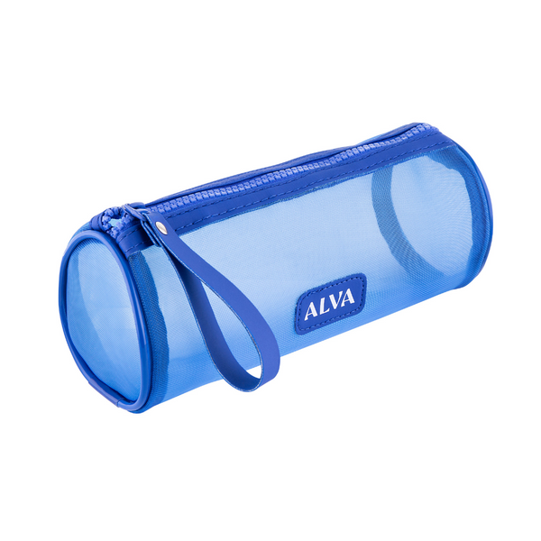 Estojo Tela Azul Alva