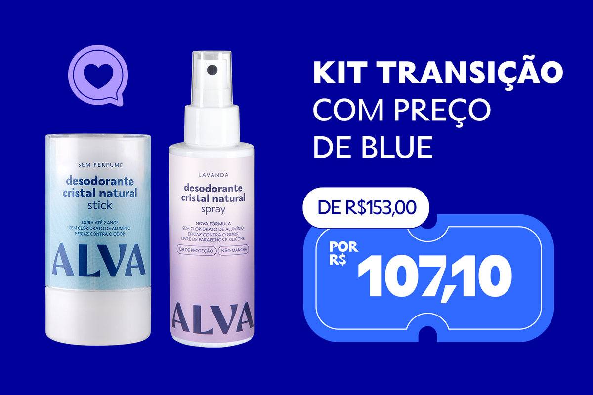 Kit transição: rotina completa pela metade